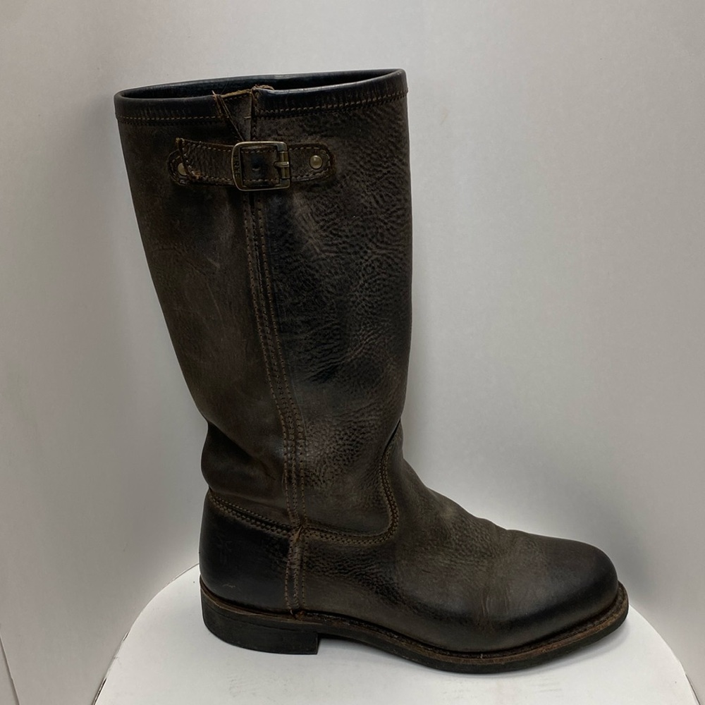 Frye brown leather boots size 8